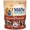Milo's Kitchen Steak Grillers Recipe with Angus Steak Dog Treats, 18-oz bag