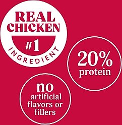 Milo's Kitchen Chicken & Apple Sausage Slices Dog Treats, 10-oz slide 2 of 8