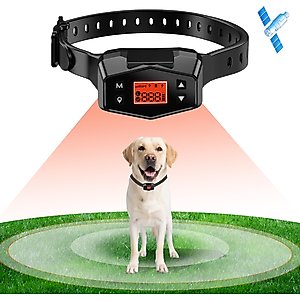 Hoistspark F800 GPS Wireless Outdoor Electric Dog GPS & Activity Tracker, Black