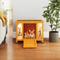 Show in main carousel: Coziwow Wooden Indoor/Outdoor Rabbit Hutch with Ramp, Orange slide 7 of 9