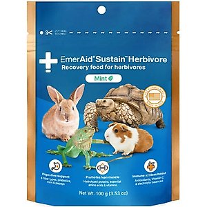 Lafeber EmerAid Sustain Herbivore Mint Recovery Food, 100-gram bag