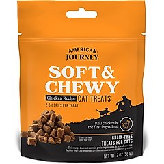 American Journey Chicken Recipe Grain-Free Soft & Chewy Cat Treats, 2-oz bag