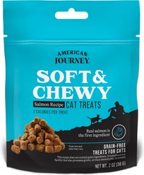 American Journey Salmon Recipe Grain-Free Soft & Chewy Cat Treats, 2-oz bag