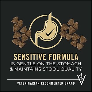Purina Pro Plan Adult Sensitive Skin & Stomach Salmon & Rice Formula Dry Dog Food, 30-lb bag