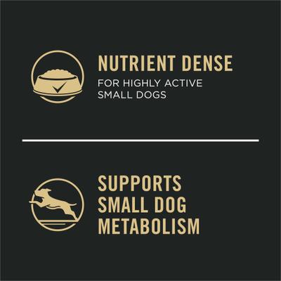 Show full view: Purina Pro Plan Adult Small Breed High-Protein Chicken & Carrots Entree in Gravy Shredded Wet Dog Food, 5.5-oz can, case of 24 slide 6 of 12