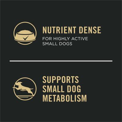 Show full view: Purina Pro Plan Puppy Small Breed High-Protein Chicken & Brown Rice Entree Wet Dog Food, 5.5-oz can, case of 24 slide 6 of 12