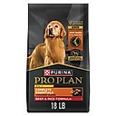 Purina Pro Plan 7+ Complete Essentials Shredded Blend Beef & Rice Formula High Protein Dog Food, 18-lb bag