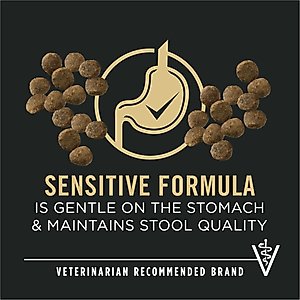 Purina Pro Plan Development Sensitive Skin & Stomach Salmon & Rice Large Breed Dry Puppy Food, 24-lb bag