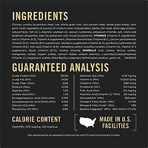 Purina Pro Plan Bright Mind Adult 7+ Chicken & Rice Formula Dry Dog Food, 30-lb bag