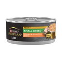 Purina Pro Plan Senior Small Breed Chicken & Brown Rice Entree Pate Wet Dog Food, 5.5-oz can, case of 24