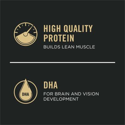 Show full view: Purina Pro Plan Puppy Small Breed High-Protein Chicken & Brown Rice Entree Wet Dog Food, 5.5-oz can, case of 24 slide 10 of 12