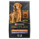 Purina Pro Plan Complete Essentials Adult Shredded Blend Lamb & Rice High Protein Formula with Probiotics Dry Dog Food, 15-lb bag