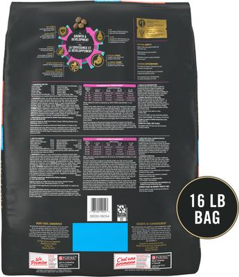 Show full view: Purina Pro Plan Development Sensitive Skin & Stomach Salmon & Rice Large Breed Dry Puppy Food, 16-lb bag slide 3 of 13