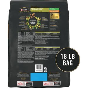 Purina Pro Plan Weight Management Chicken Adult Small Breed Formula Dry Dog Food, 18-lb bag