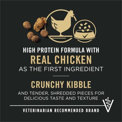 Show full view: Purina Pro Plan Weight Management Chicken Adult Small Breed Formula Dry Dog Food, 18-lb bag slide 4 of 13