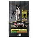 Purina Pro Plan Weight Management Chicken Adult Small Breed Formula Dry Dog Food, 18-lb bag