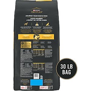 Purina Pro Plan Bright Mind Adult 7+ Chicken & Rice Formula Dry Dog Food, 30-lb bag