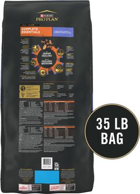 Show full view: Purina Pro Plan Complete Essentials Adult Shredded Blend Lamb & Rice High Protein Formula with Probiotics Dry Dog Food, 35-lb bag slide 3 of 12