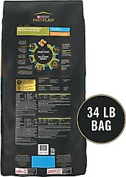 Purina Pro Plan Adult Large Breed Weight Management Chicken & Rice Formula Dry Dog Food, 34-lb bag slide 2 of 9