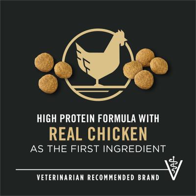 Show full view: Purina Pro Plan Adult Large Breed Weight Management Chicken & Rice Formula Dry Dog Food, 34-lb bag slide 4 of 13