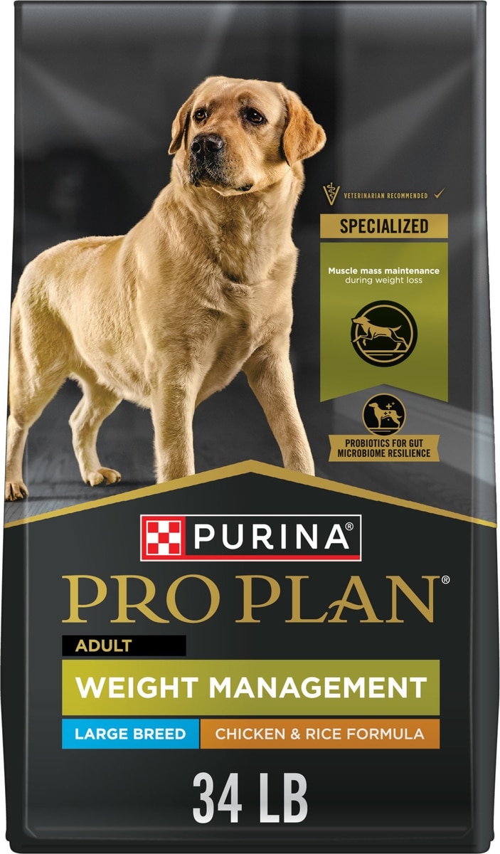 PURINA PRO PLAN Adult Large Breed Weight Management Chicken Rice