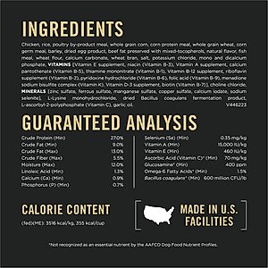 Purina Pro Plan Adult Weight Management Formula Dry Dog Food, 34-lb bag