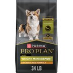 Purina Pro Plan Adult Weight Management Formula Dry Dog Food, 34-lb bag