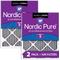 Show in main carousel: Nordic Pure MERV 8 Pleated Plus Carbon Furnace Air Filters, 18 x 24 x 1-in, 2 count slide 1 of 9