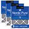 Nordic Pure 16x20x2 Furnace Air Filters – MERV 12 Pleated Plus Carbon, 3-Pack 3 thumbnail image
