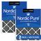 Show in main carousel: Nordic Pure MERV 12 Pleated Plus Carbon Furnace Air Filters, 20 x 25 x 4-in, 2 count slide 1 of 9