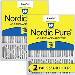 Nordic Pure Honeywell/Lennox Replacement MERV 10 Air Filters, 20 x 25 x 5-in H, 2 count