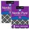 Show in main carousel: Nordic Pure MERV 8 Pleated Plus Carbon Furnace Air Filters, 16 x 25 x 4-in, 2 count slide 1 of 9