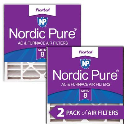 Show full view: Nordic Pure Air Bear Replacement 255649-103 MERV 8 Air Filters, 20 x 20 x 5-in AB, 2 count slide 1 of 9