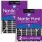 Show in main carousel: Nordic Pure Air Bear MERV 8 Pleated Plus Carbon Air Filter Replacement, 20 x 25 x 5-in AB, 2 count slide 1 of 10