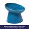 Show in main carousel: Frisco Elevated Tilted Cat Bowl, Blue Marble, Small: 2 cup slide 5 of 8