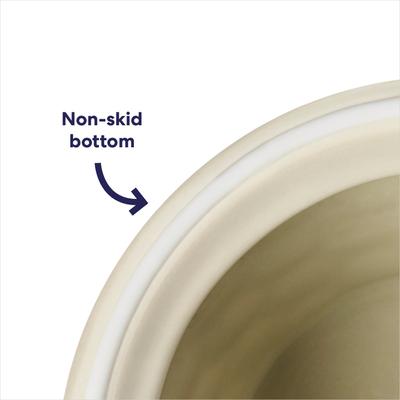 Show full view: Frisco Elevated Tilted Cat Bowl, Cream, Small: 2 cup slide 4 of 8