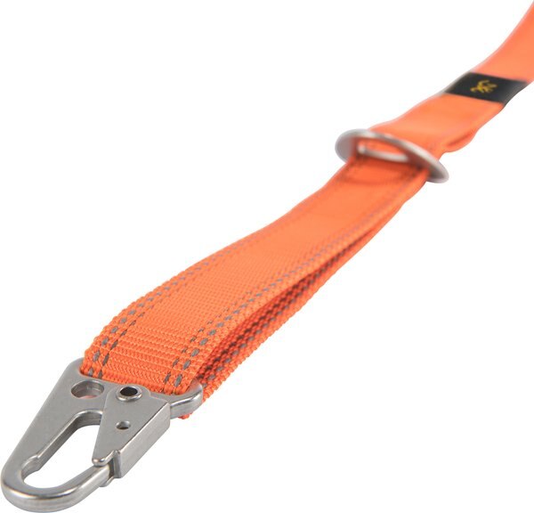 Browning Classic Webbing Safety Orange Dog Leash with Reflective Stitching
