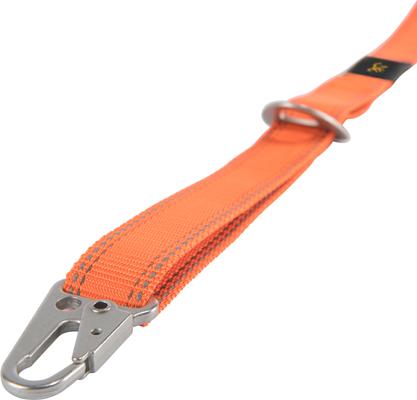 Show full view: Browning Classic Webbing Safety Orange Dog Leash with Reflective Stitching, Small: 6-ft long, 1-in wide slide 4 of 8