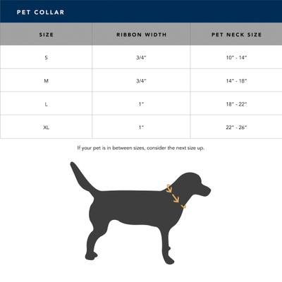 Show full view: Carolina Pet Checkered Wave Dog Collar, Wavy Tan, Medium: 14 to 18-in neck, 3/4-in wide slide 8 of 8