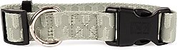 Carolina Pet Checkered Wave Dog Collar, Wavy Green, Large: 18 to 22-in neck, 1-in wide