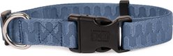 Carolina Pet Checkered Wave Dog Collar, Wavy Blue, X-Large: 22 to 26-in neck, 1-in wide