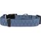 Show in main carousel: Carolina Pet Checkered Wave Dog Collar, Wavy Blue, Large: 18 to 22-in neck, 1-in wide slide 2 of 8