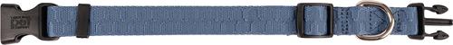 Show full view: Carolina Pet Checkered Wave Dog Collar, Wavy Blue, Medium: 14 to 18-in neck, 3/4-in wide slide 3 of 8