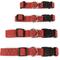 Show in main carousel: Carolina Pet Checkered Wave Dog Collar, Wavy Red, Small: 10 to 14-in neck, 3/4-in wide slide 7 of 9