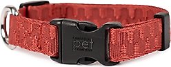 Carolina Pet Checkered Wave Dog Collar, Wavy Red, X-Large: 22 to 26-in neck, 1-in wide