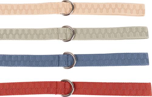 Show full view: Carolina Pet Checkered Wave Dog Leash, Wavy Red, 6-ft long, 1-in wide slide 7 of 7