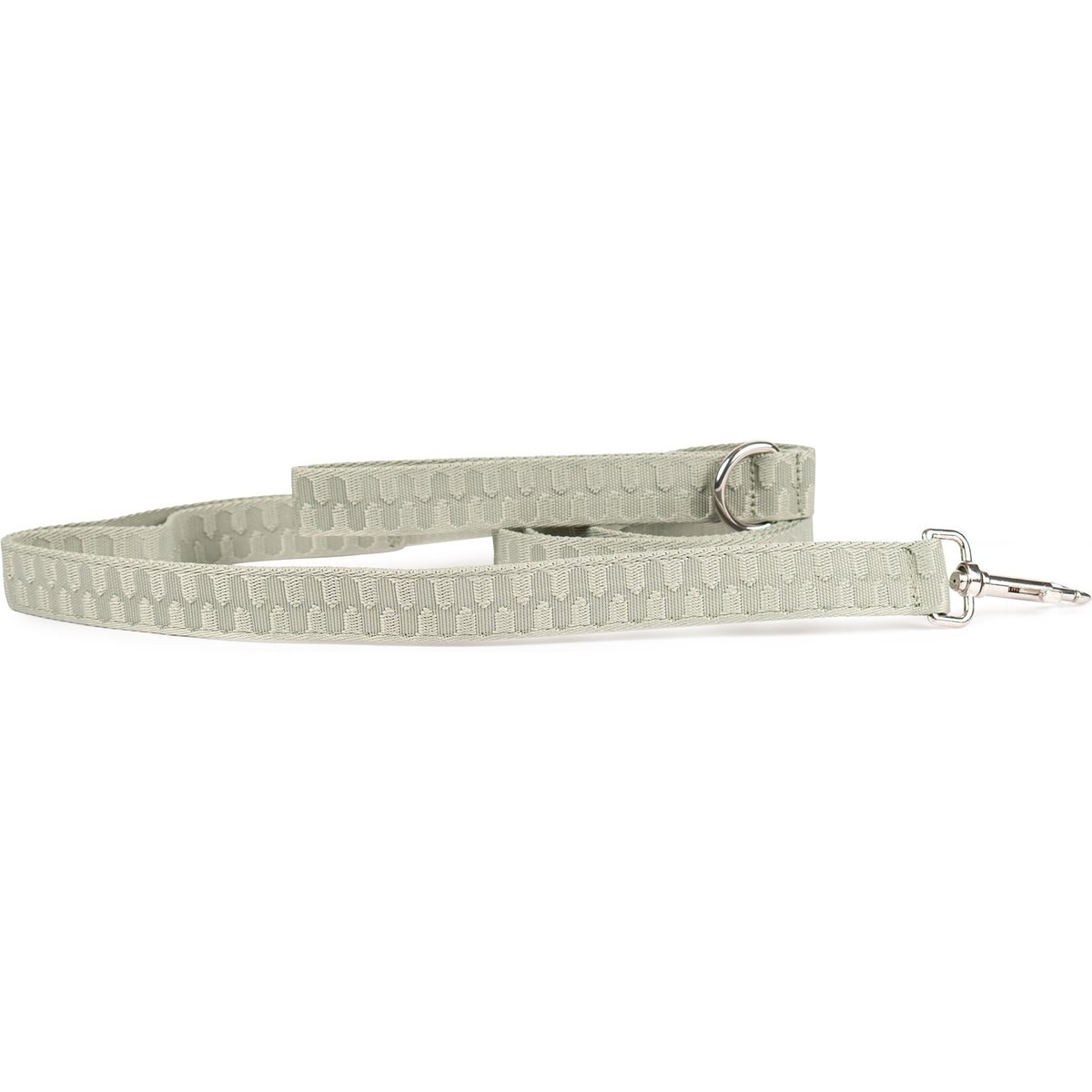 Carolina Pet Checkered Wave Dog Leash, Wavy Green, 6-ft long, 1-in wide
