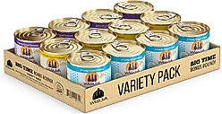 Weruva Classic Cat Pate Big Time Bonus Round Variety Pack Wet Cat Food, 10.0-oz can, case of 12