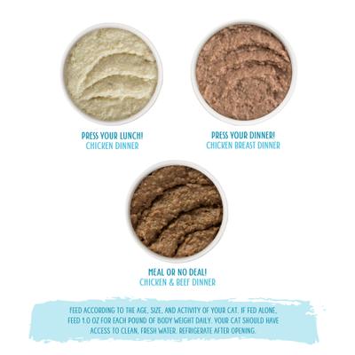 Show full view: Weruva Classic Cat Pate Big Time Bonus Round Variety Pack Wet Cat Food, 10.0-oz can, case of 12 slide 4 of 10