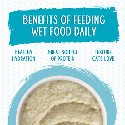 Show full view: Weruva Classic Press Your Lunch! Chicken Pate Grain-Free Wet Cat Food, 10.0-oz can, case of 12 slide 6 of 13